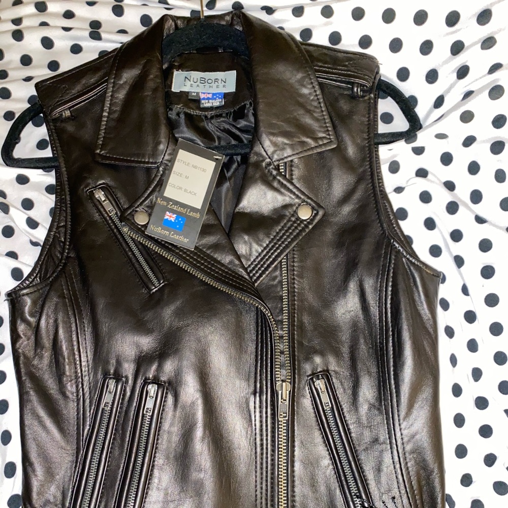 !!! Designer !!! Leather jacket - Picture 2 of 3
